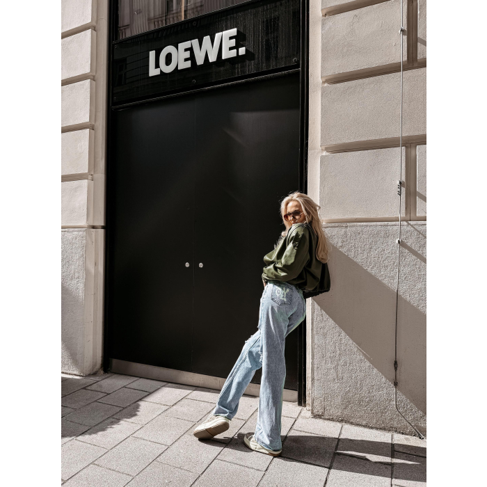 SPODNIE JENSOWE DENIM OLAVOGA MALU BLUE