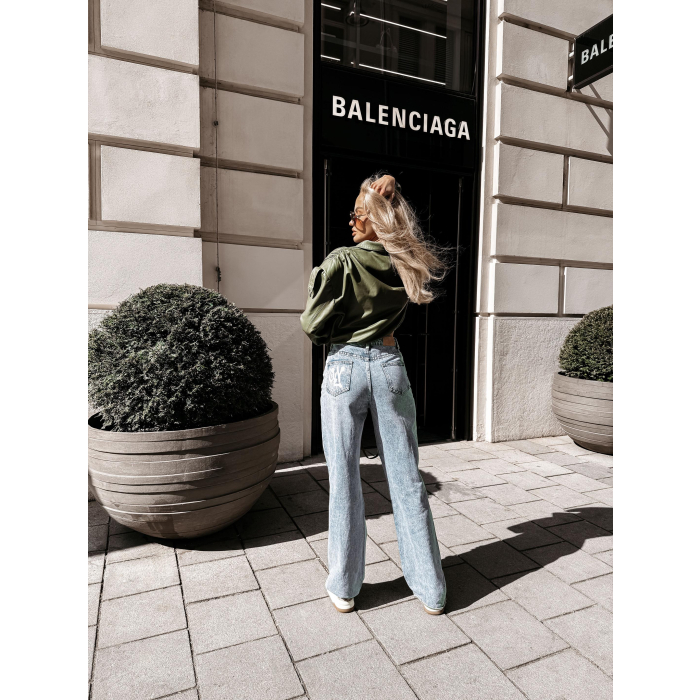 SPODNIE JENSOWE DENIM OLAVOGA MALU BLUE