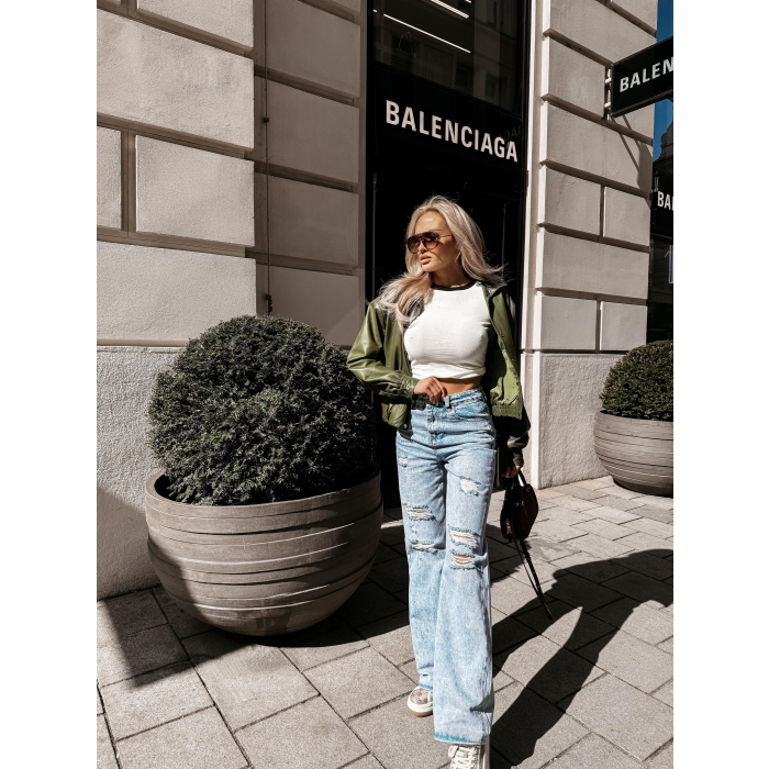 SPODNIE JENSOWE DENIM OLAVOGA MALU BLUE
