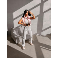 SPODNIE JENSOWE DENIM OLAVOGA MASSYR GRAY