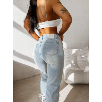 SPODNIE JENSOWE DENIM OLAVOGA MASSYR JEANS BLUE