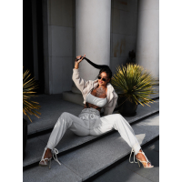SPODNIE JENSOWE DENIM OLAVOGA MASSYR GRAY