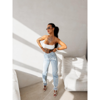 SPODNIE JENSOWE DENIM OLAVOGA MASSYR JEANS BLUE