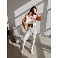 SPODNIE JENSOWE DENIM OLAVOGA MASSYR GRAY