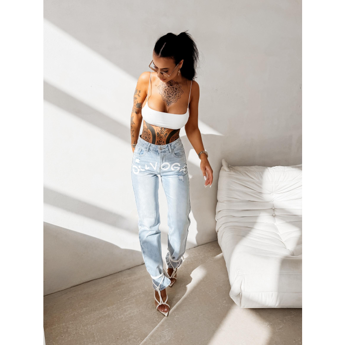 SPODNIE JENSOWE DENIM OLAVOGA MASSYR JEANS BLUE