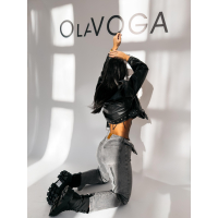 SPODNIE JENSOWE DENIM OLAVOGA SKYLINE GRAY
