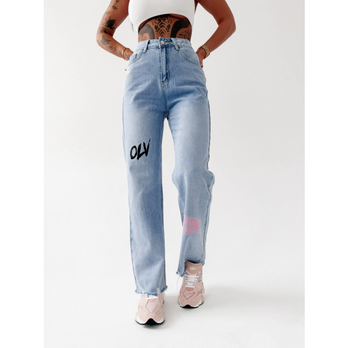 SPODNIE JENSOWE DENIM OLAVOGA VIVID JEANS LIGHT
