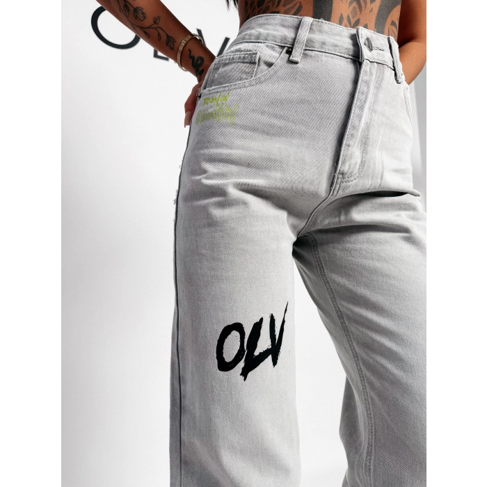 SPODNIE JENSOWE DENIM OLAVOGA VIVID JEANS GRAY