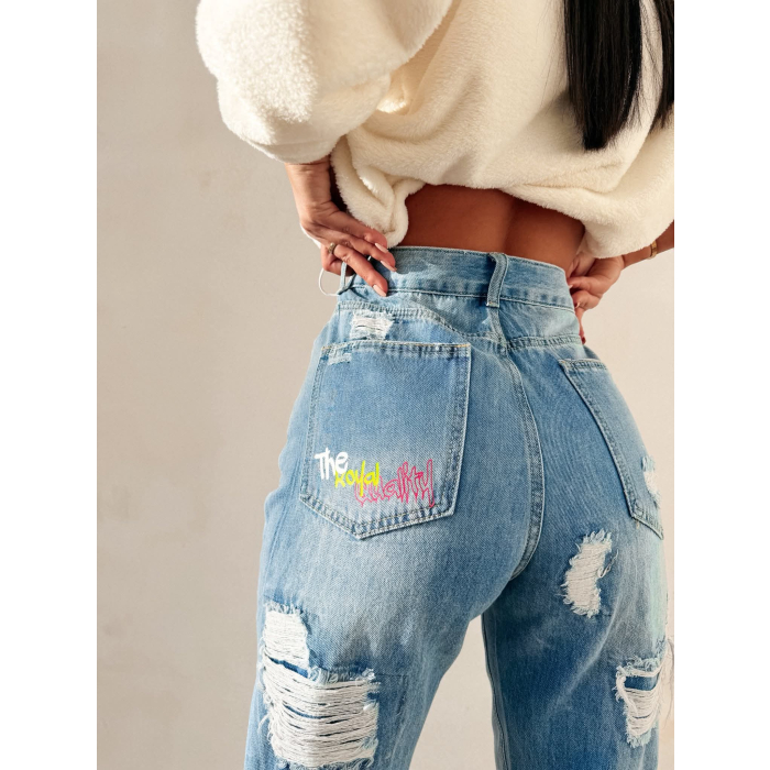 SPODNIE JENSOWE DENIM OLAVOGA VIVID JEANS DARK