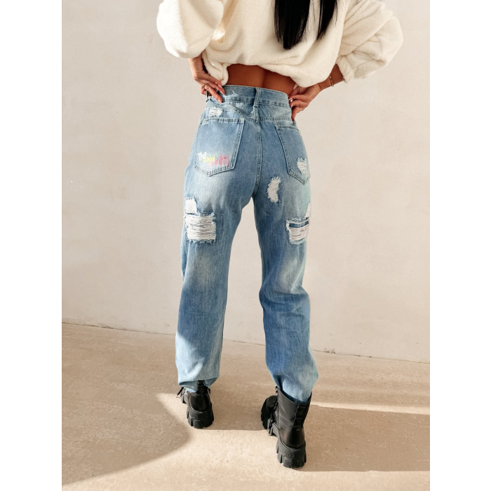SPODNIE JENSOWE DENIM OLAVOGA VIVID JEANS DARK