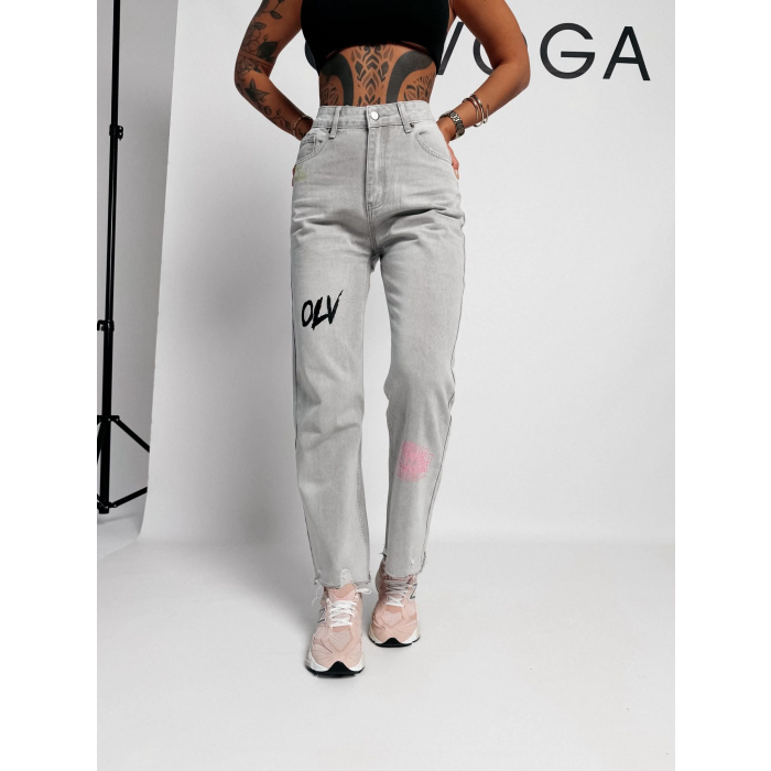 SPODNIE JENSOWE DENIM OLAVOGA VIVID JEANS GRAY
