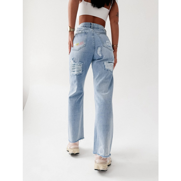 SPODNIE JENSOWE DENIM OLAVOGA VIVID JEANS LIGHT