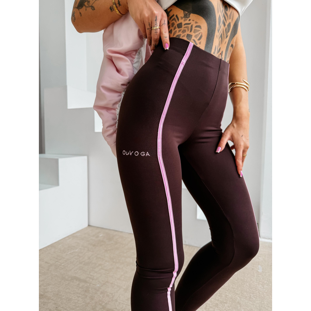 SPODNIE LEGGINSY LAMPAS OLAVOGA AMERA BROWN