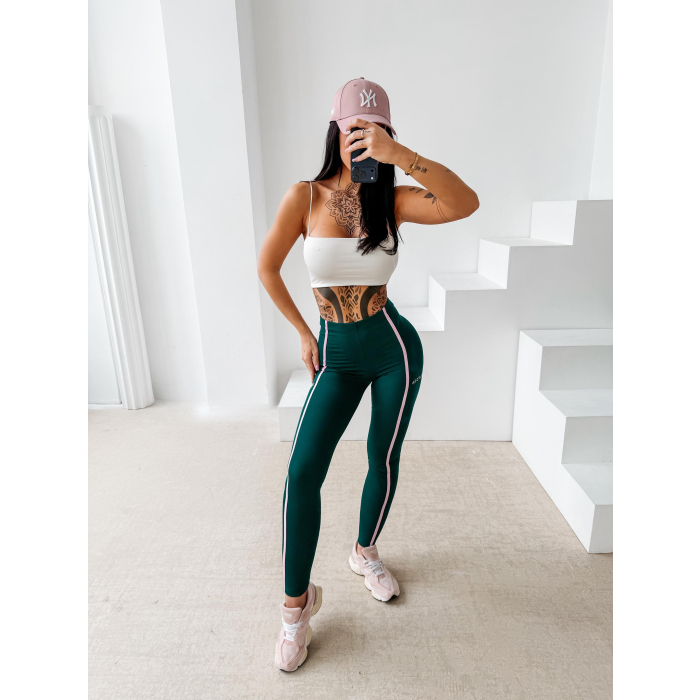 SPODNIE LEGGINSY LAMPAS OLAVOGA AMERA DEEP GREEN
