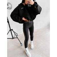 SPODNIE LEGGINSY LAMPAS OLAVOGA GLITZ BLACK