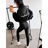 SPODNIE LEGGINSY LAMPAS OLAVOGA GLITZ BLACK
