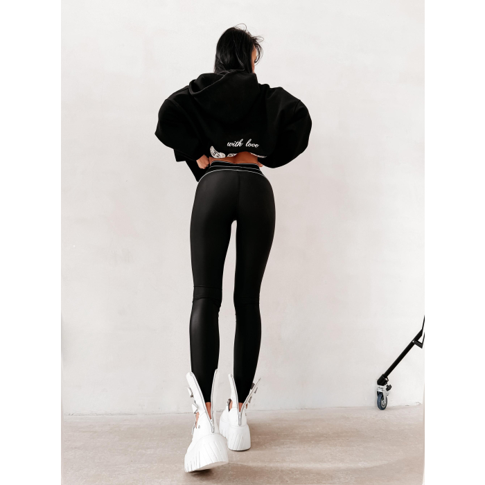 SPODNIE LEGGINSY LAMPAS OLAVOGA GLITZ BLACK