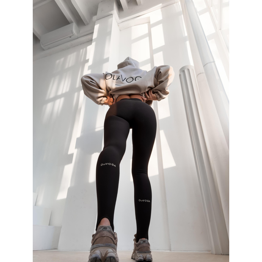 SPODNIE LEGGINSY OLAVOGA FLEXIBLE BROWN