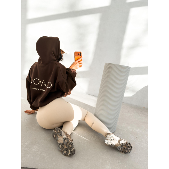 SPODNIE LEGGINSY OLAVOGA FLEXIBLE BEIGIE