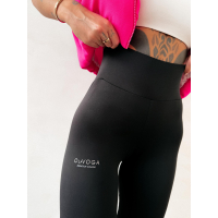 SPODNIE LEGGINSY OLAVOGA PLAIN BLACK