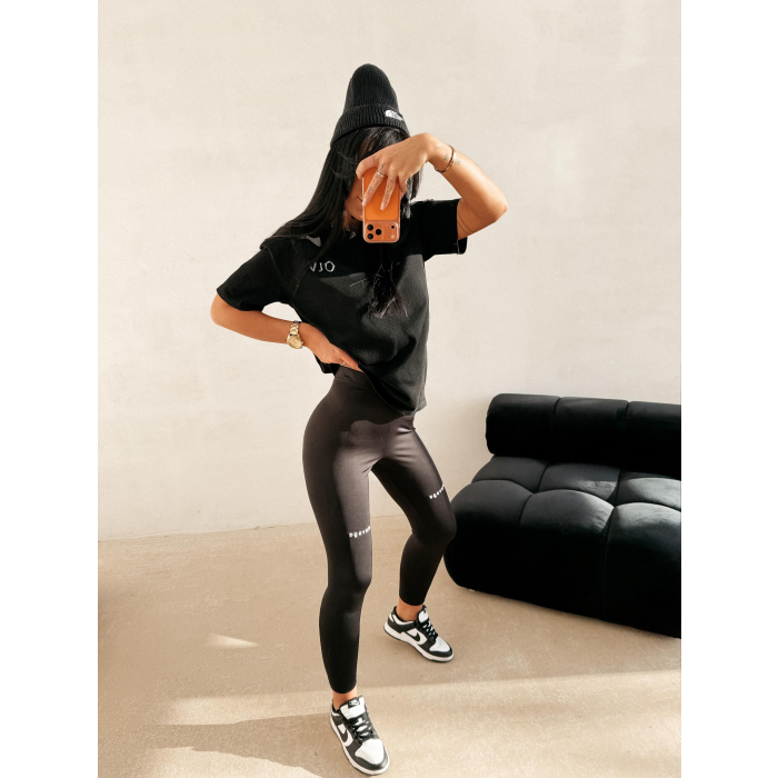SPODNIE LEGGINSY OLAVOGA TACTILE BLACK