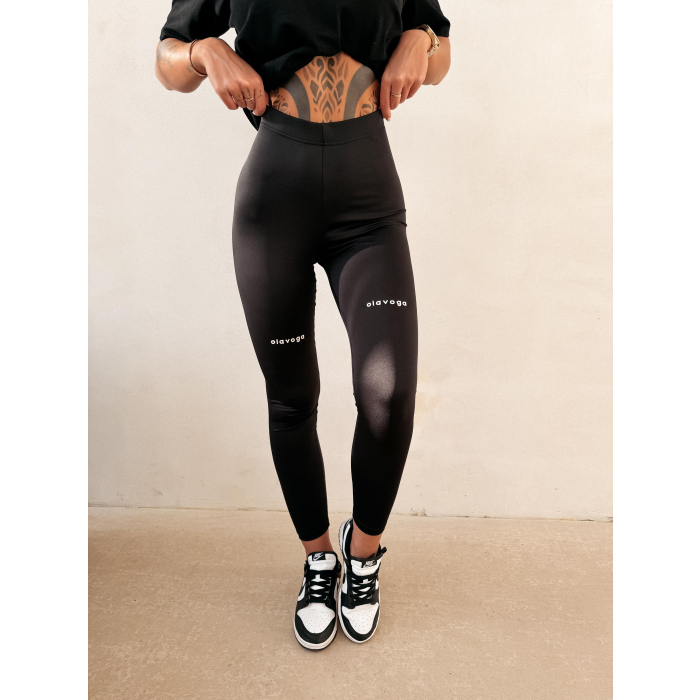 SPODNIE LEGGINSY OLAVOGA TACTILE BLACK