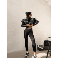 SPODNIE LEGGINSY OLAVOGA ZITZY BLACK
