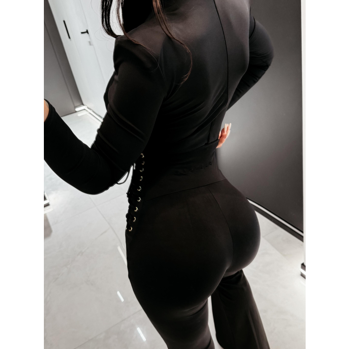 SPODNIE LEGGINSY WIĄZANE OLAVOGA VEYA BLACK