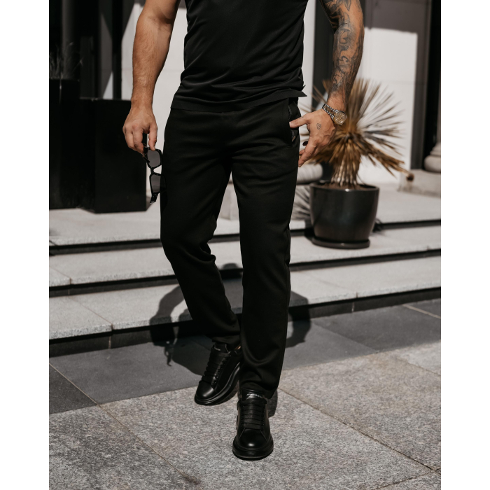SPODNIE MĘSKIE OLAVOGA MEN LUON BLACK