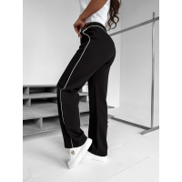 SPODNIE Z LAMPASEM OLAVOGA WHIOS BLACK