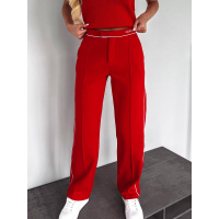 SPODNIE Z LAMPASEM OLAVOGA WHIOS RED
