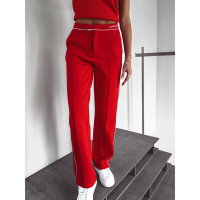 SPODNIE Z LAMPASEM OLAVOGA WHIOS RED
