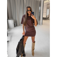 SUKIENKA OLAVOGA PERLO BROWN
