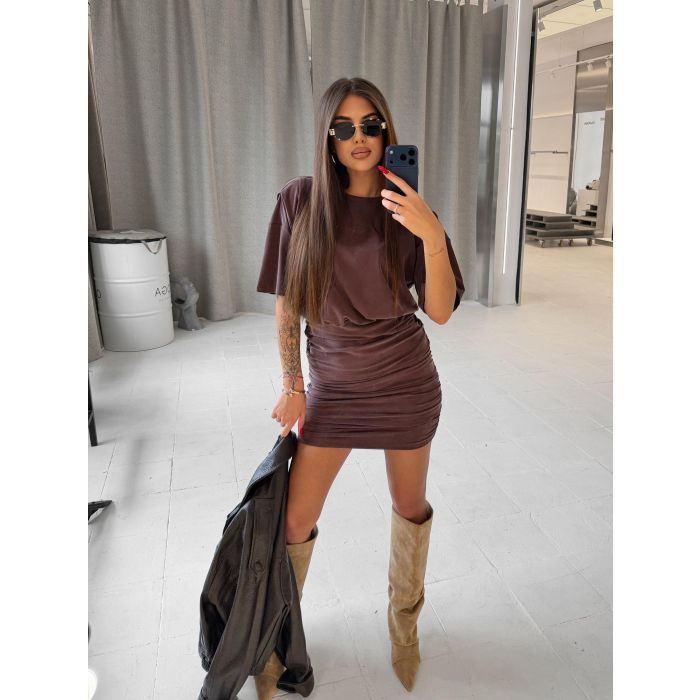 SUKIENKA OLAVOGA PERLO BROWN