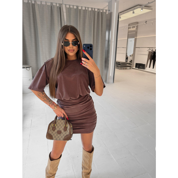 SUKIENKA OLAVOGA PERLO BROWN