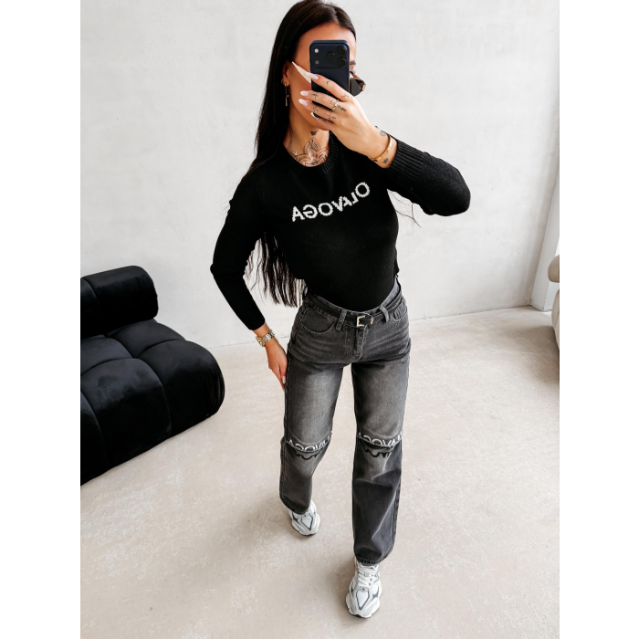 SWETER OLAVOGA ZAIO BLACK