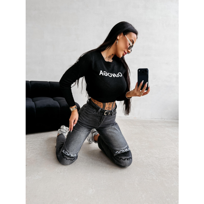 SWETER OLAVOGA ZAIO BLACK