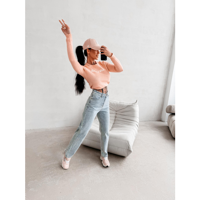 SWETER OLAVOGA ZAIO CORAL PINK