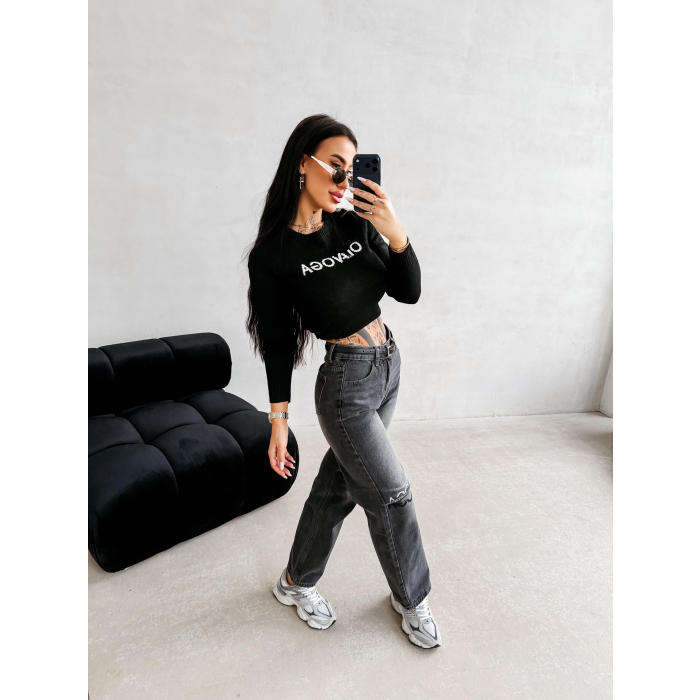 SWETER OLAVOGA ZAIO BLACK