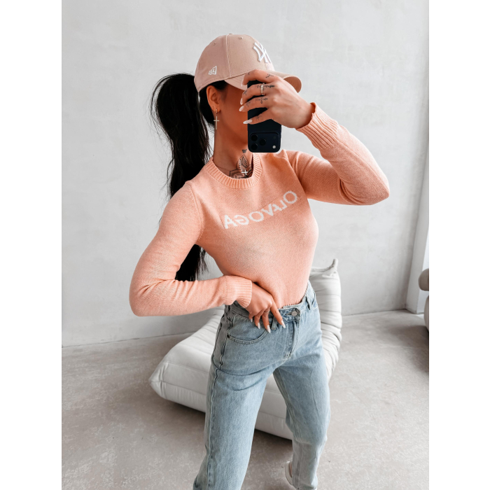 SWETER OLAVOGA ZAIO CORAL PINK