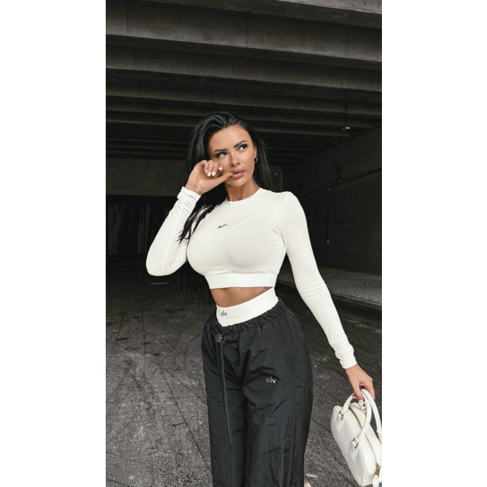 KOMPLET BIELIZNA TOP OLAVOGA COZY EMBER ECRU