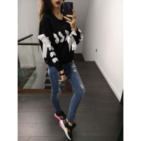 BLUZA KOKARDA BLACK