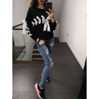 BLUZA KOKARDA BLACK