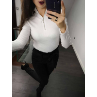 BLUZKA GOLF WHITE
