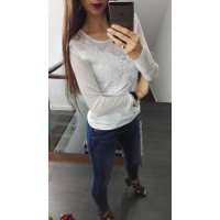 BLUZKA KORONKOWA CAMILA WHITE
