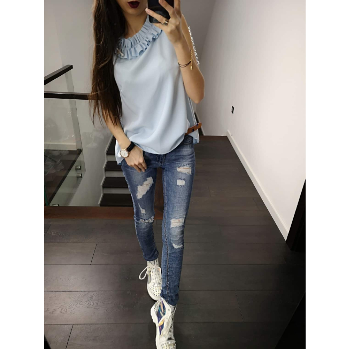 BLUZKA REWO BABY BLUE