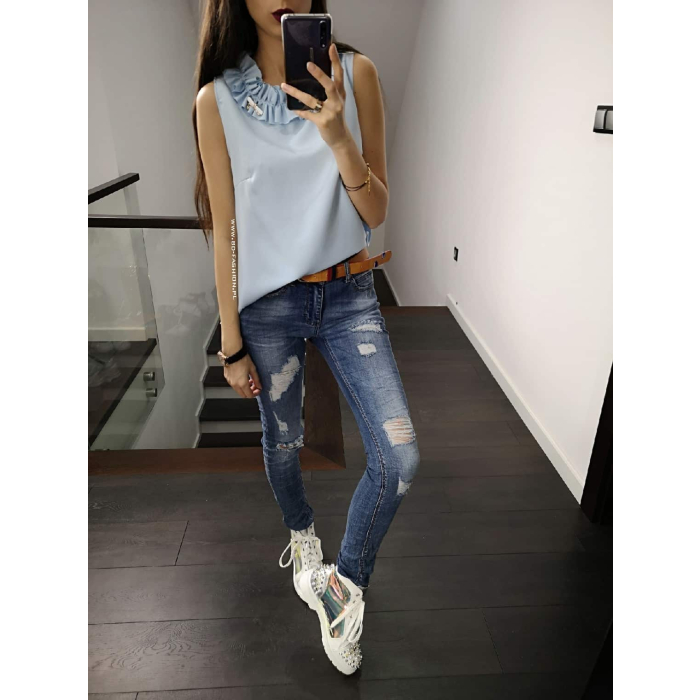 BLUZKA REWO BABY BLUE