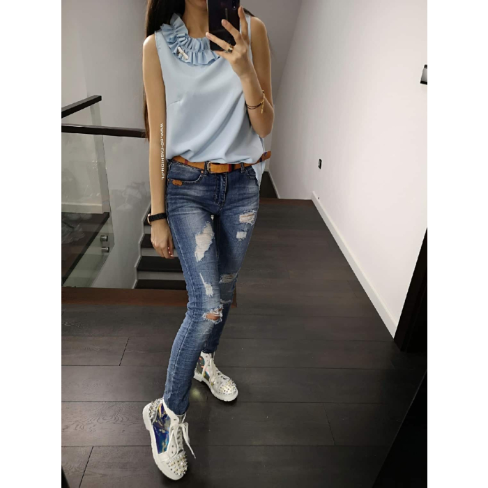BLUZKA REWO BABY BLUE