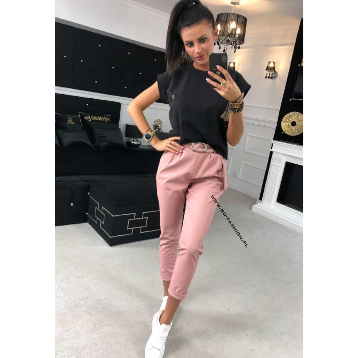 SPODNIE BOYFRIEND PINK
