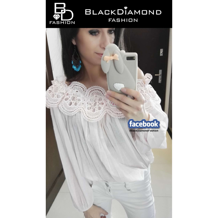 BLUZKA TUNIKA AMANDA BABY PINK